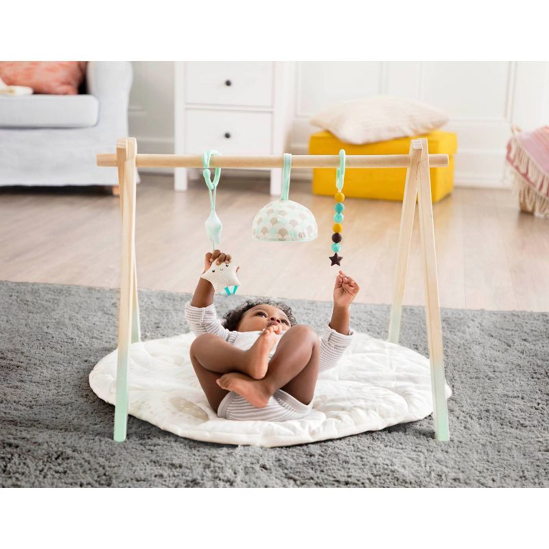 Baby B. Wooden Baby Play Gym - Starry Sky