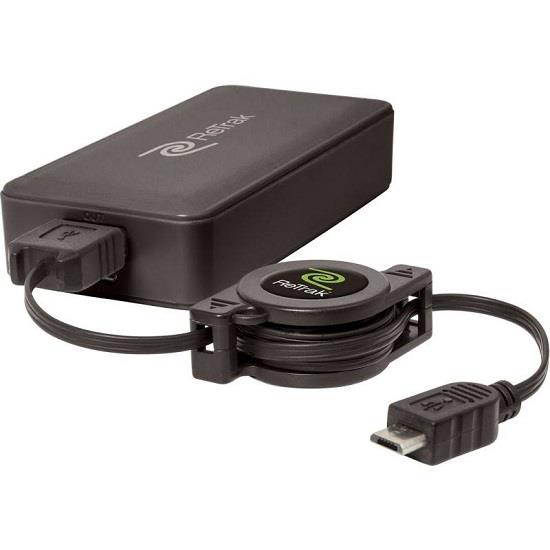 Retrak Etespb4 4000Mah Power Bank Retract Musb Cbl