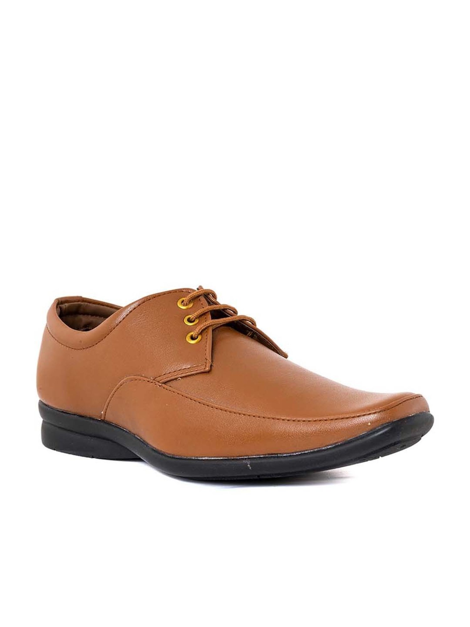 Dunford by Khadims Men's Brown Derby Shoes