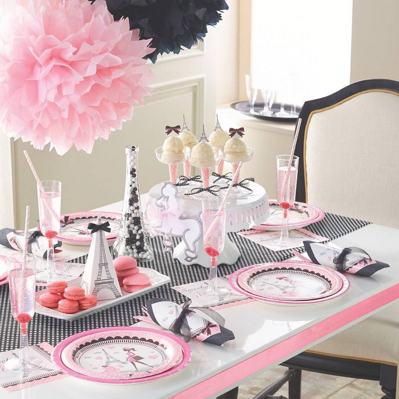 24ct Party in Paris Hats Pink