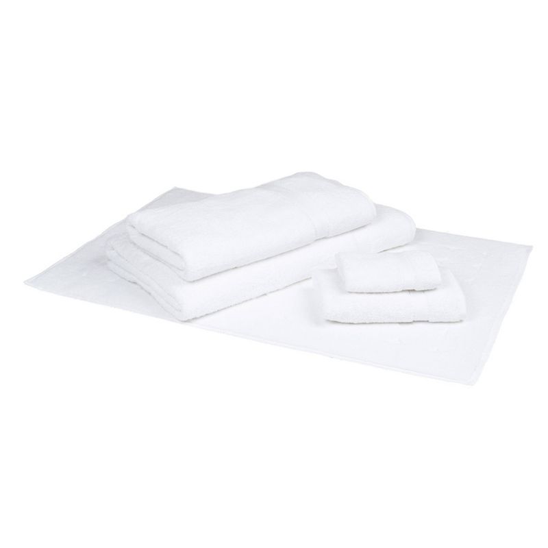 Terry Towel Combination 5pc Set White - Linum Home Textiles