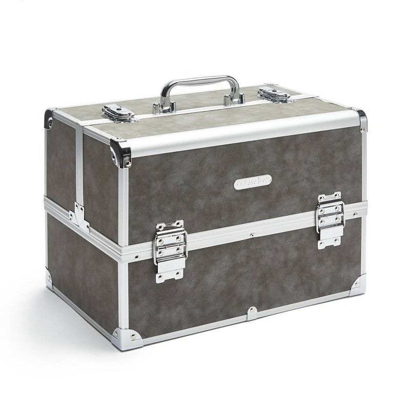 Caboodles Large Train Case - Light Gray