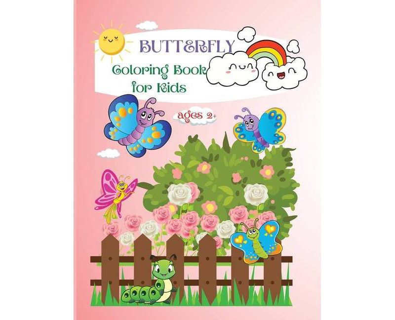 Butterfly Coloring Book for Kids - by  Cate Wilson (Paperback)