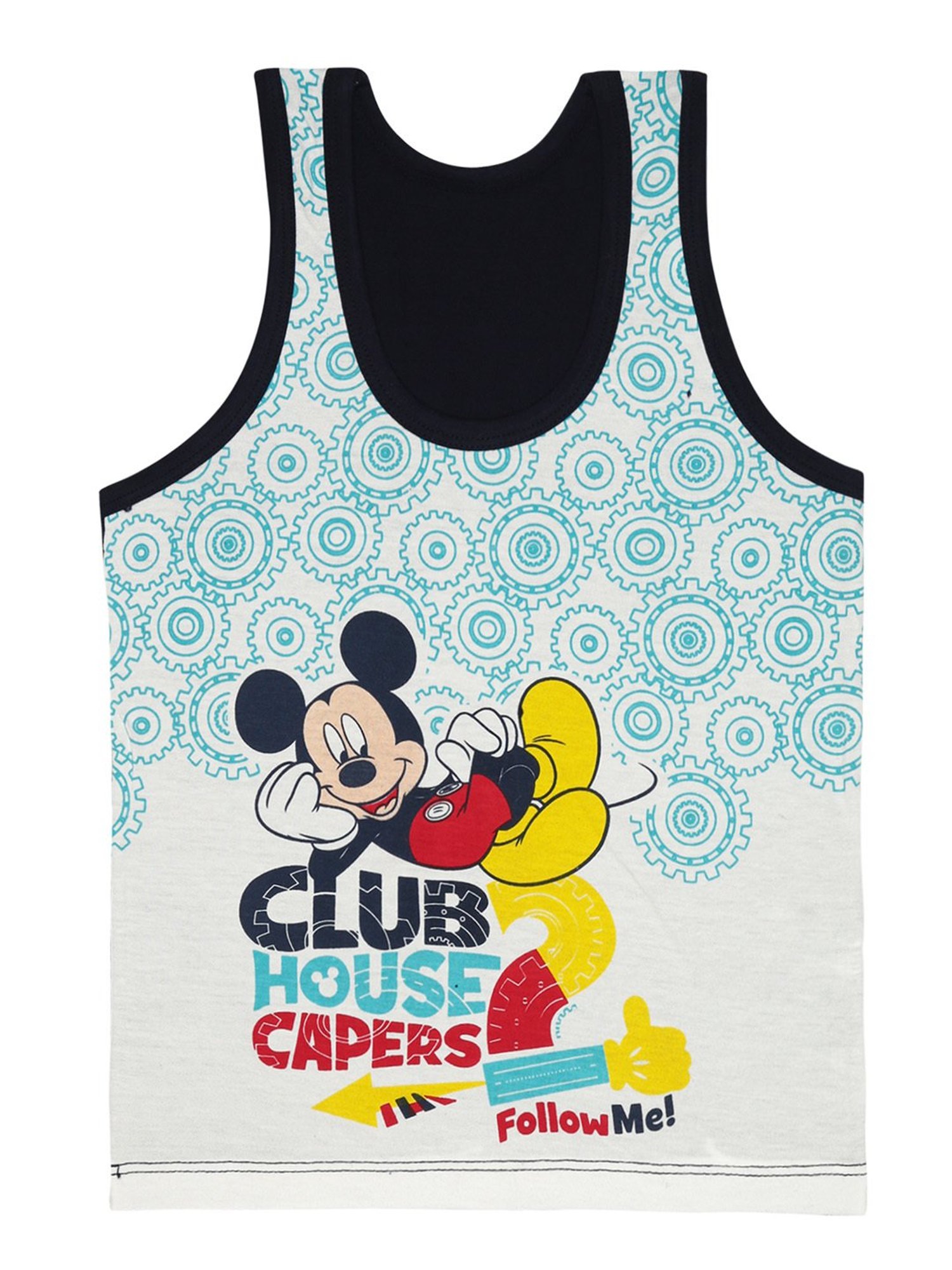 Bodycare Kids Assorted Printed Vest (Pack Of 3)