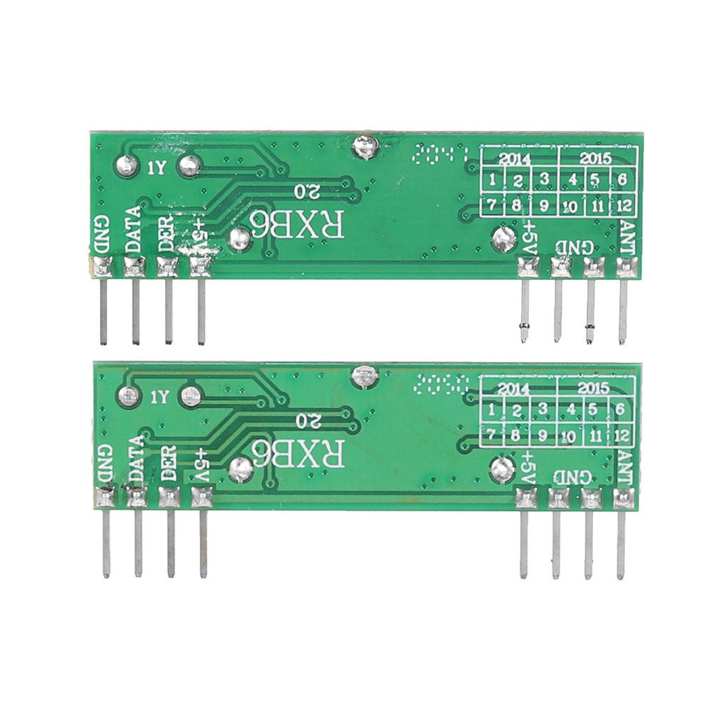 RXB6 Wireless Radio Frequency Superheterodyne Receiver Module RXB6 Anti-interference Remote Control Garage Door 315MHz 433MHz-315MHz