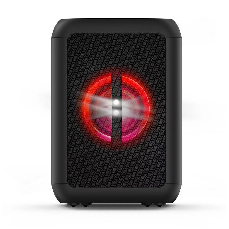 Philips BASS + NX100 Wireless Bluetooth Party Speaker, Light Effects, Karaoke Features, 80W Max, 2 x Mic-inputs, 1 x Guitar Input, up to 14 Hours of Playtime, Black (TANX100/37)