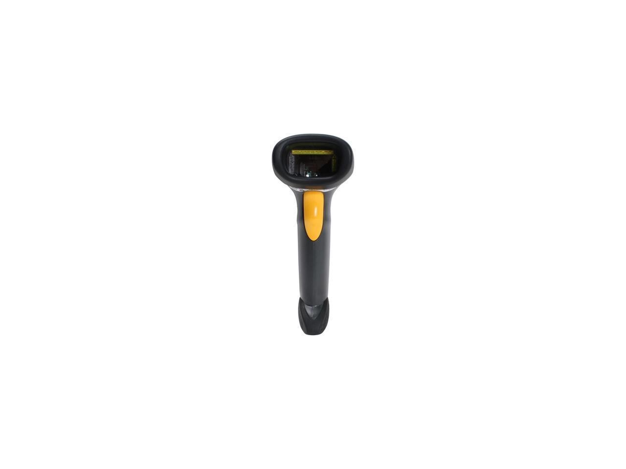 Zebra Symbol LS2208 Corded Handheld 1D Laser Barcode Scanner, USB, RS232, KBW, TGCS (IBM) 46XX over RS485, USB USB Cable Included, Black - LS2208-SR20007R-NA no stand