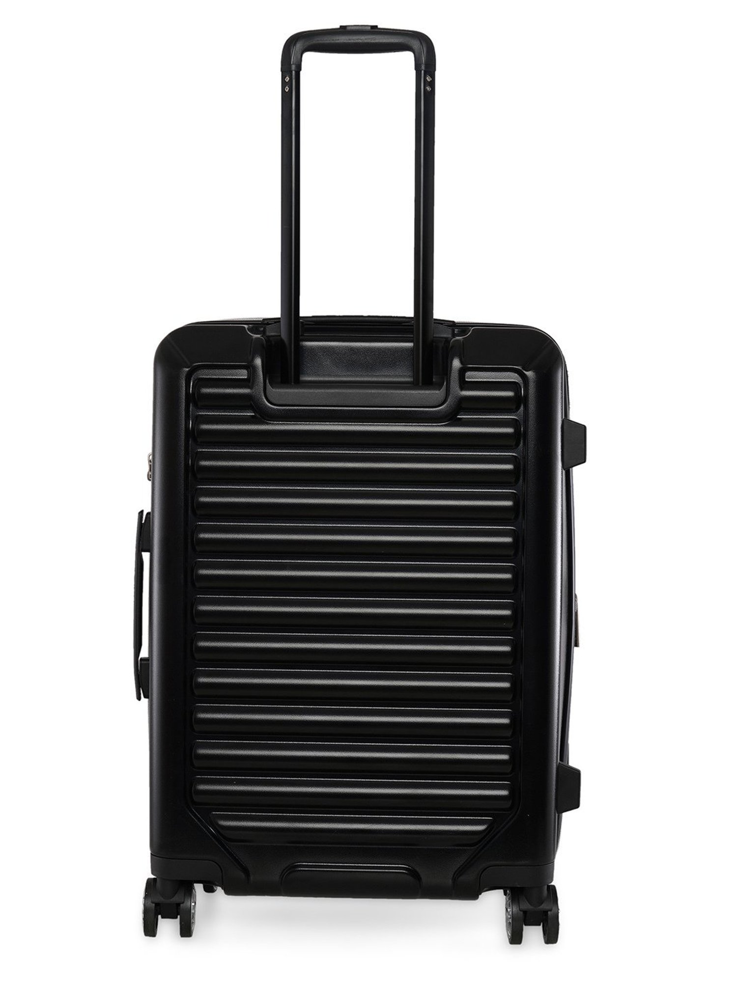 Calvin Klein Odyssey Black ABS Hard Medium Trolley - 24 cms