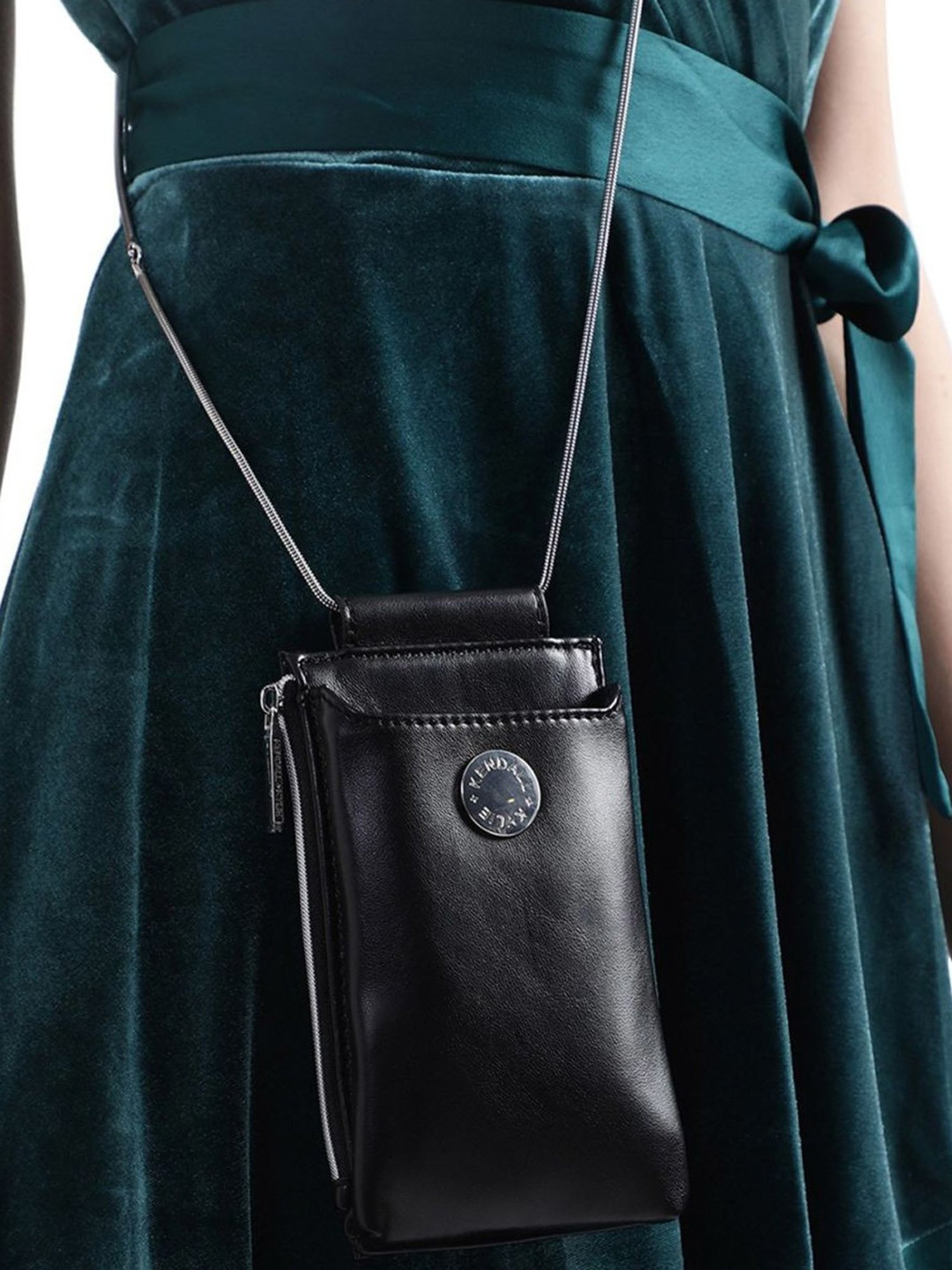 Kendall + Kylie Black Small Cross Body Bag