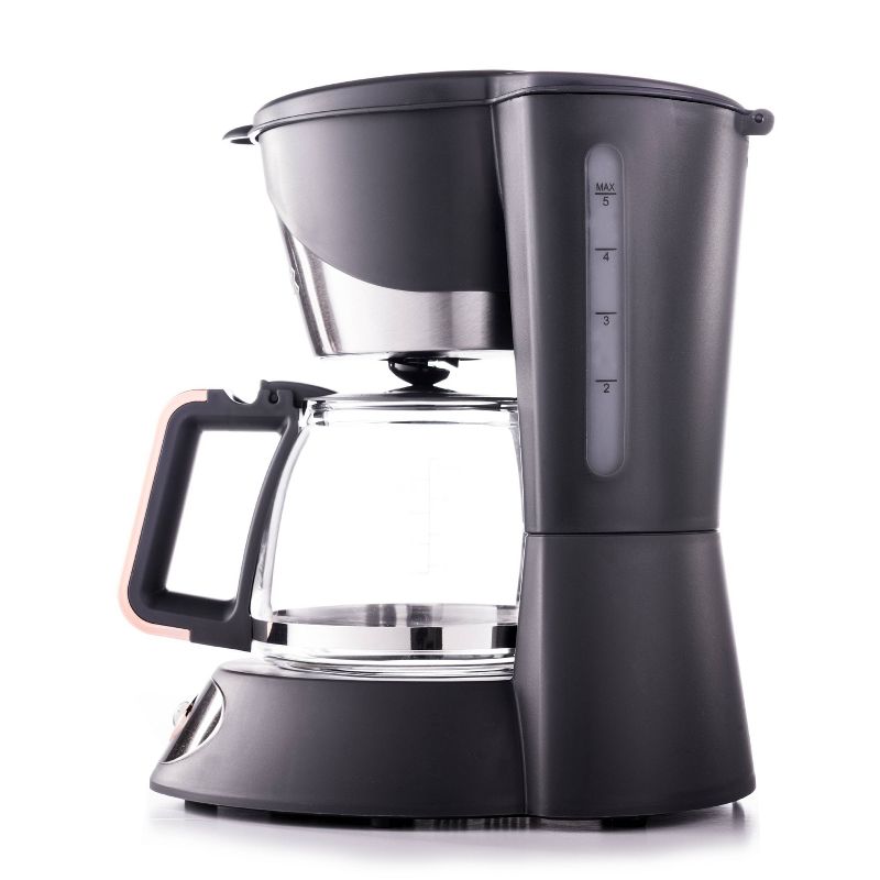 CRUX 5-Cup Coffee Maker - Gray