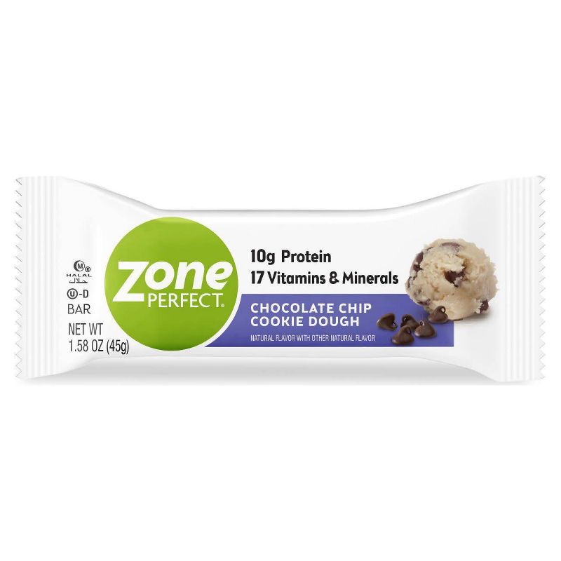 ZonePerfect Protein Bar Chocolate Chip Cookie Dough - 10 ct/15.8oz