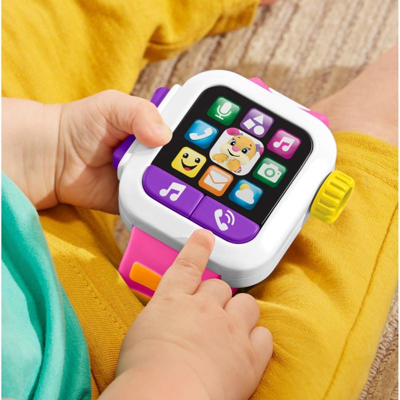 Fisher-Price Laugh 'N Learn Pink Smartwatch