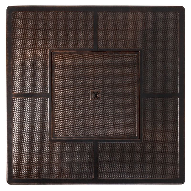 Walkers Square Aluminum LPG Fire Pit - Fire Sense