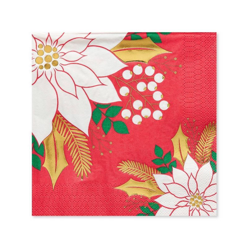 20ct Holiday Celebration Beverage Napkin - PAPYRUS