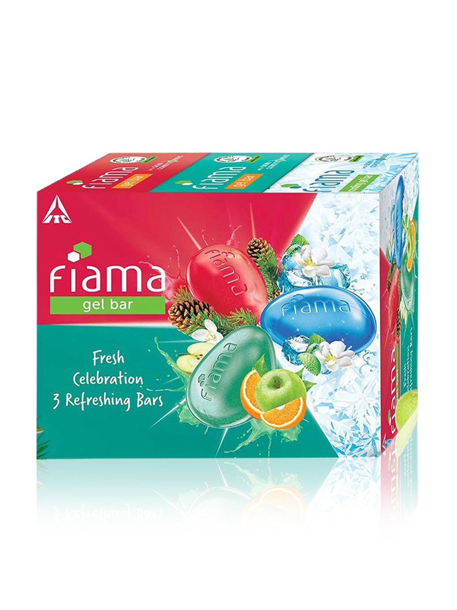 Fiama Fresh Celebration Pack Gel Bars - Pack of 3