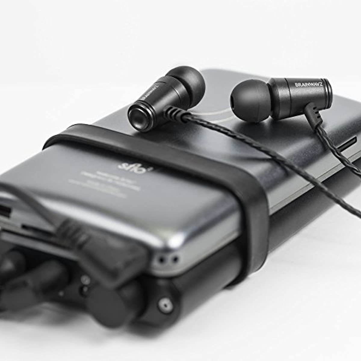 Brainwavz M100 IEM Noise Isolating Earphones with Remote & Microphone Headset for iPhone iPad, iPod & Android Devices