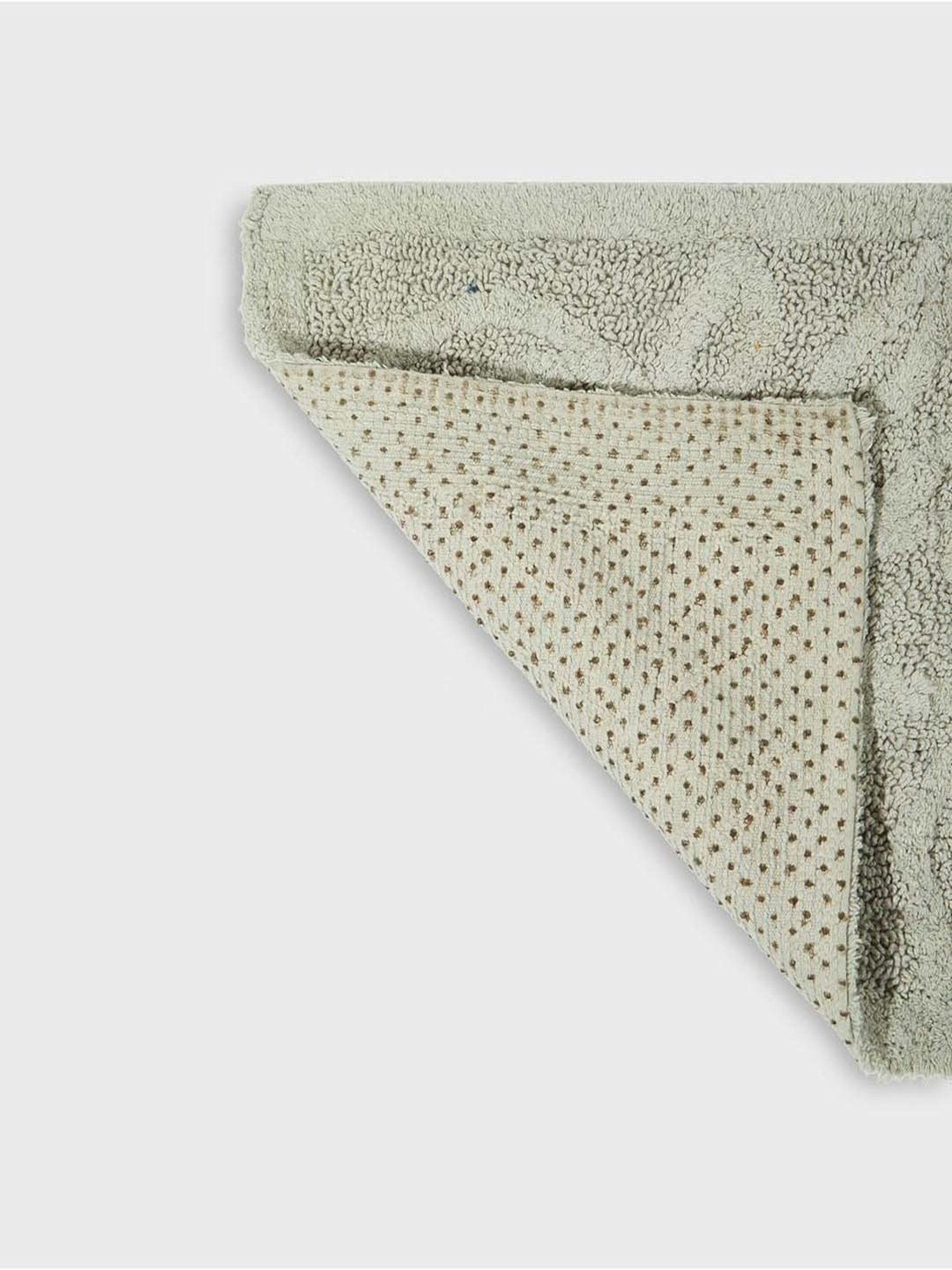 Fabindia Steel Grey Cotton 1900 GSM Bathmat