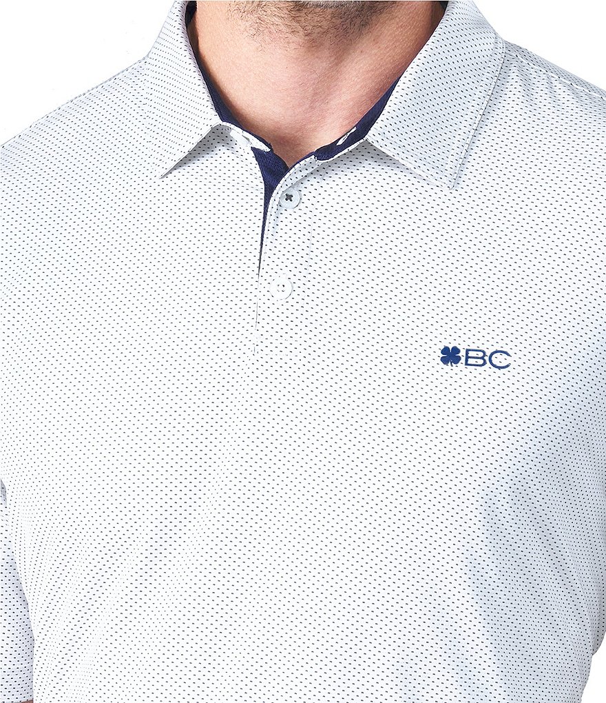 BLACK CLOVER Lucky Fit Short-Sleeve The Man Dri-Balance&trade; Polo