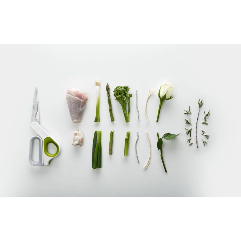 Joseph Joseph PowerGrip All-purpose Kitchen Scissors with Integrated Herb Stripper