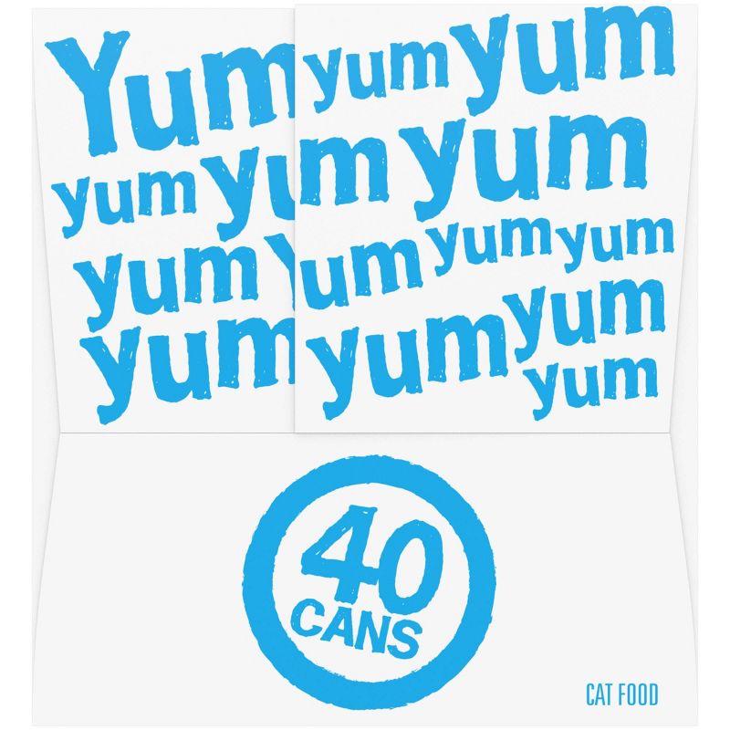 Friskies Yum Believa-Box Yum-sational Treasures Wet Cat Food - 5.5oz/40ct Variety Pack;  Make stand alone