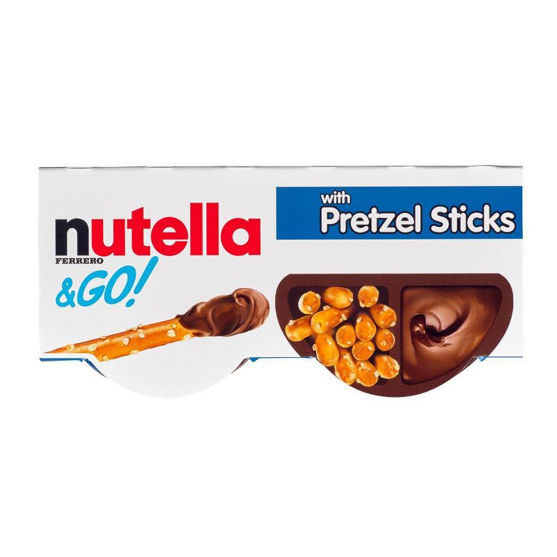Nutella and Go! with Pretzel Sticks - 7.6oz/4pk