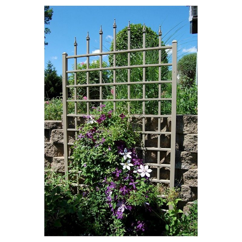 96" Winchester Vinyl Trellis - Mocha - Dura-Trel