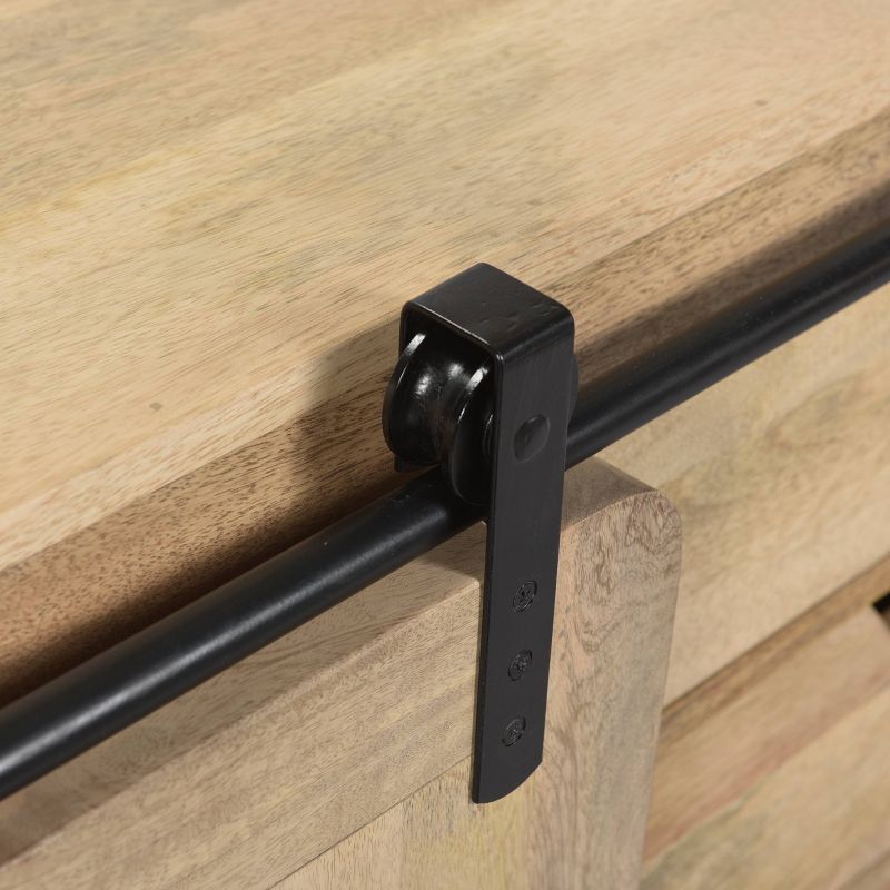 49" Gorman Boho TV Stand Natural/Black - Christopher Knight Home