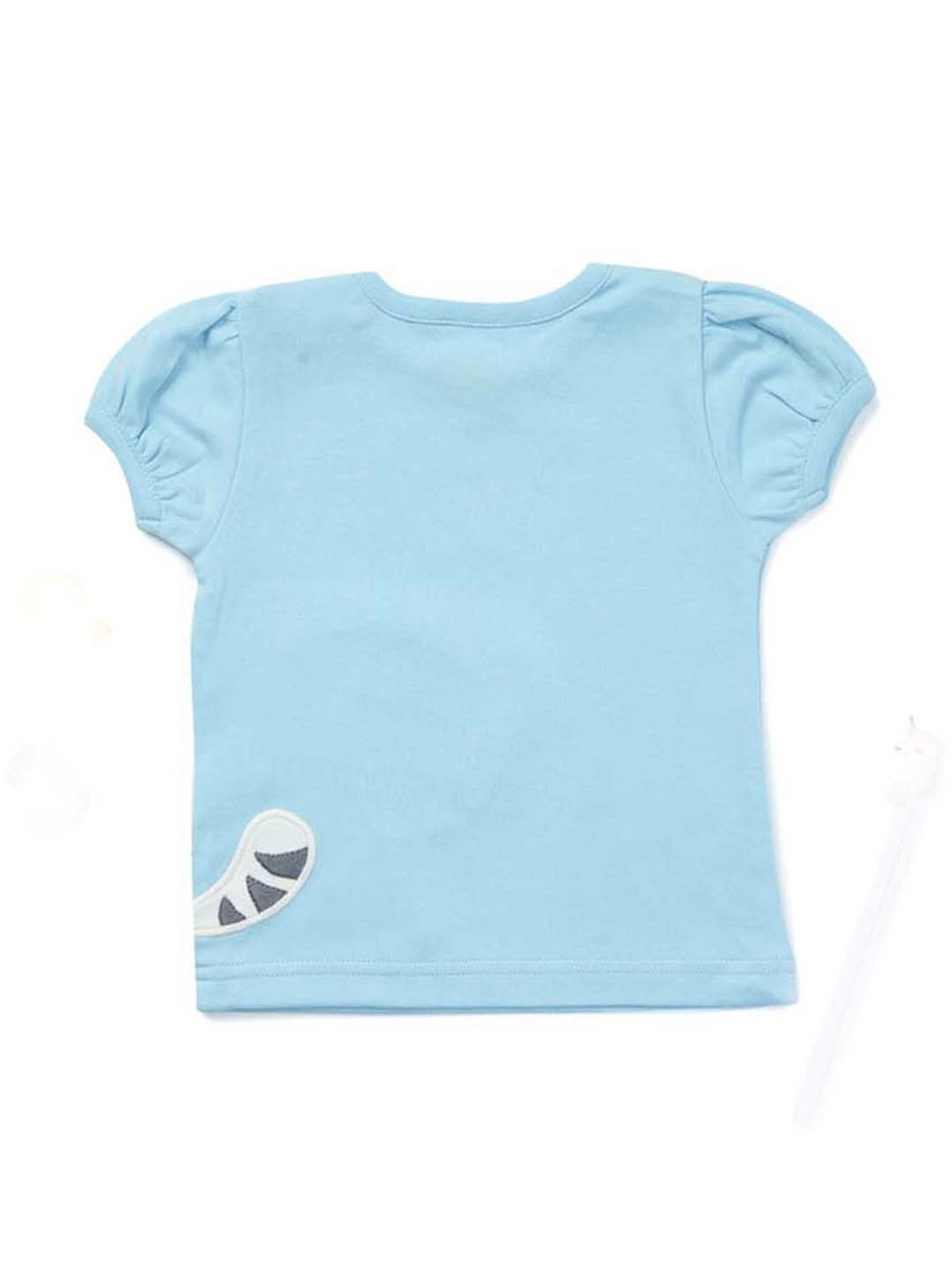 Pranava Kids Pink & Blue Printed Top (Pack of 2)