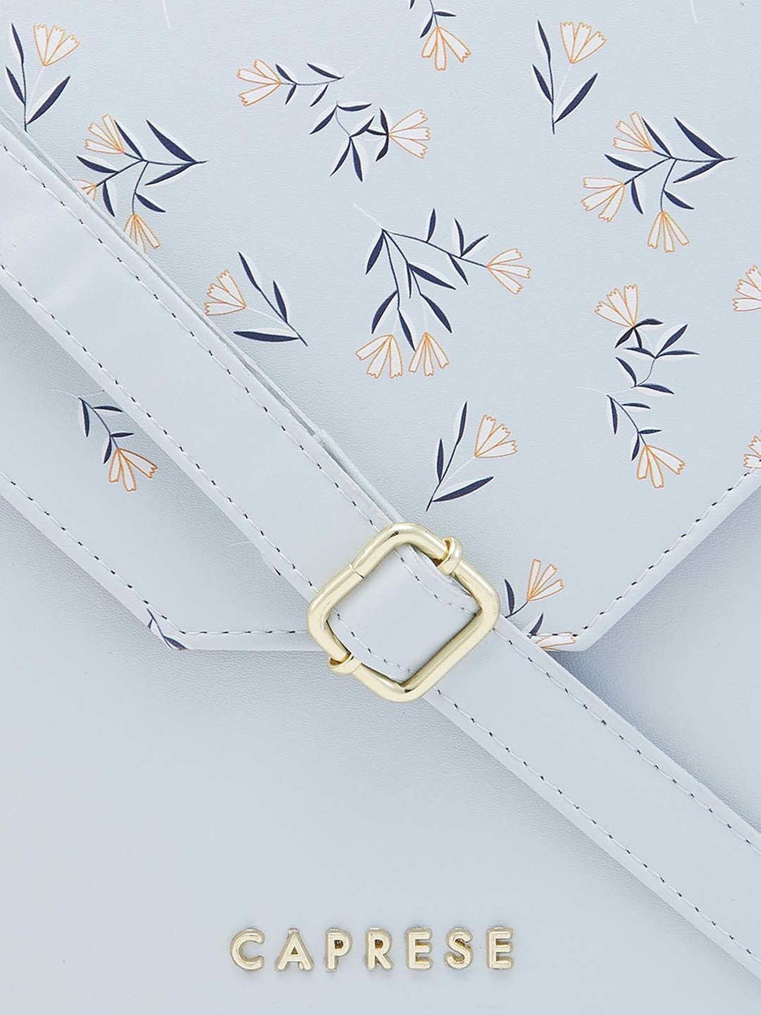 Caprese MERIDA Blue Floral Medium Sling Handbag