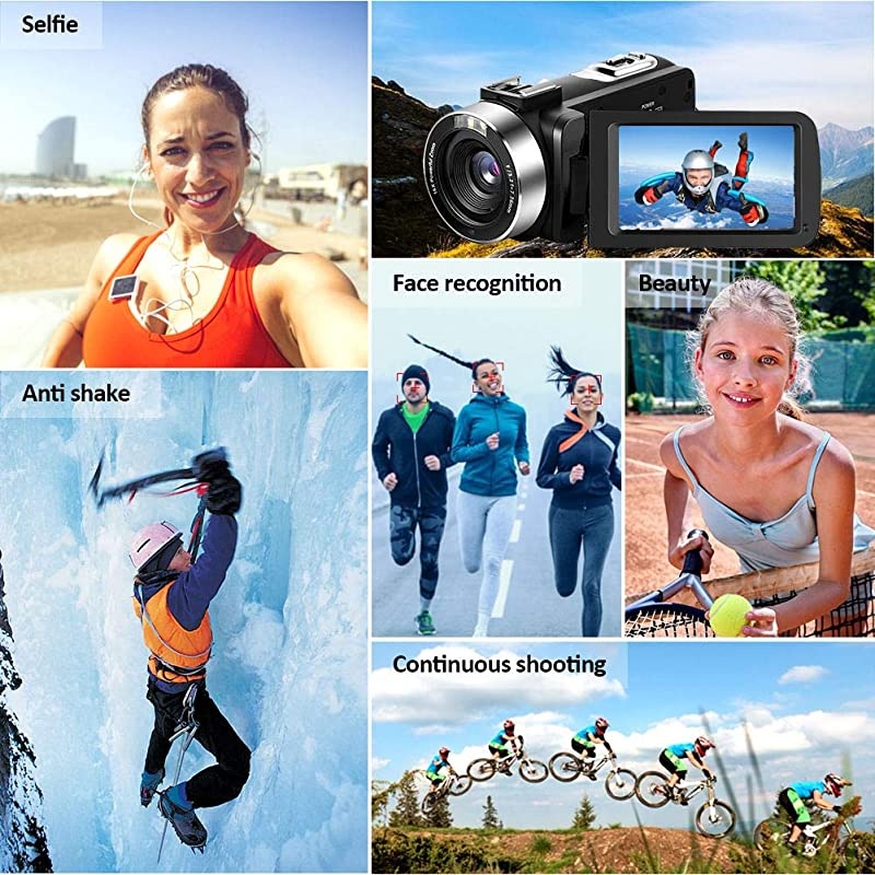 Panasonic HC-VX981K 4K UHD Camcorder with 4K Photo Wi-Fi w/Premium Acc Bundle