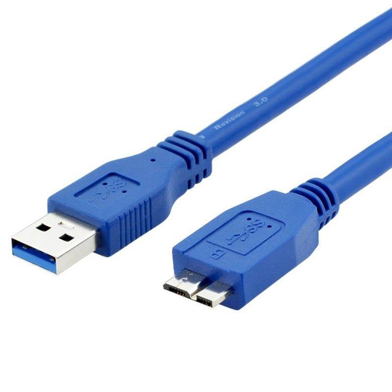 USB 3.0 High Speed Type A to Micro B Cable USB3.0 Data Sync Cord for External Hard Drive Disk HDD Samsung Note3 S5