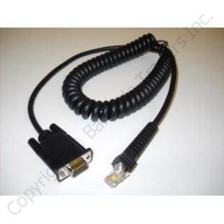Datalogic 8-0736-03 8ft. Cable Coiled RS232 DB9S RoHS