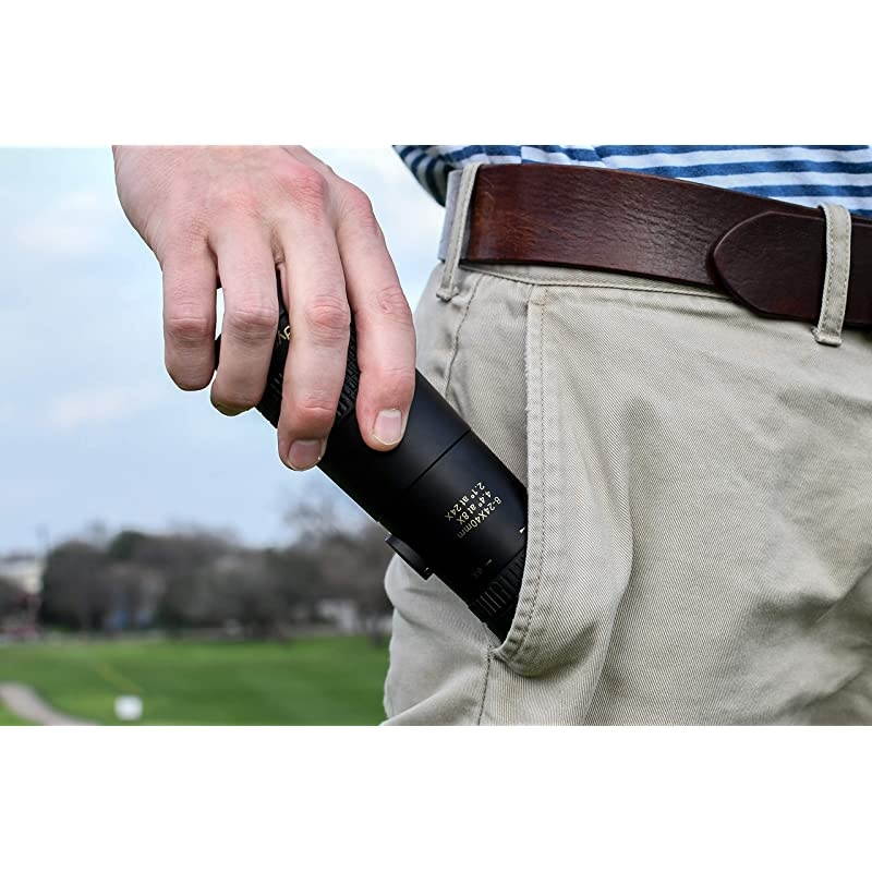 Monocular for Adults Monocular Scope Super Lightweight only 035lbs with 824x high Powered Magnification Hunting Monocular Monoscope Pocket Scope M6