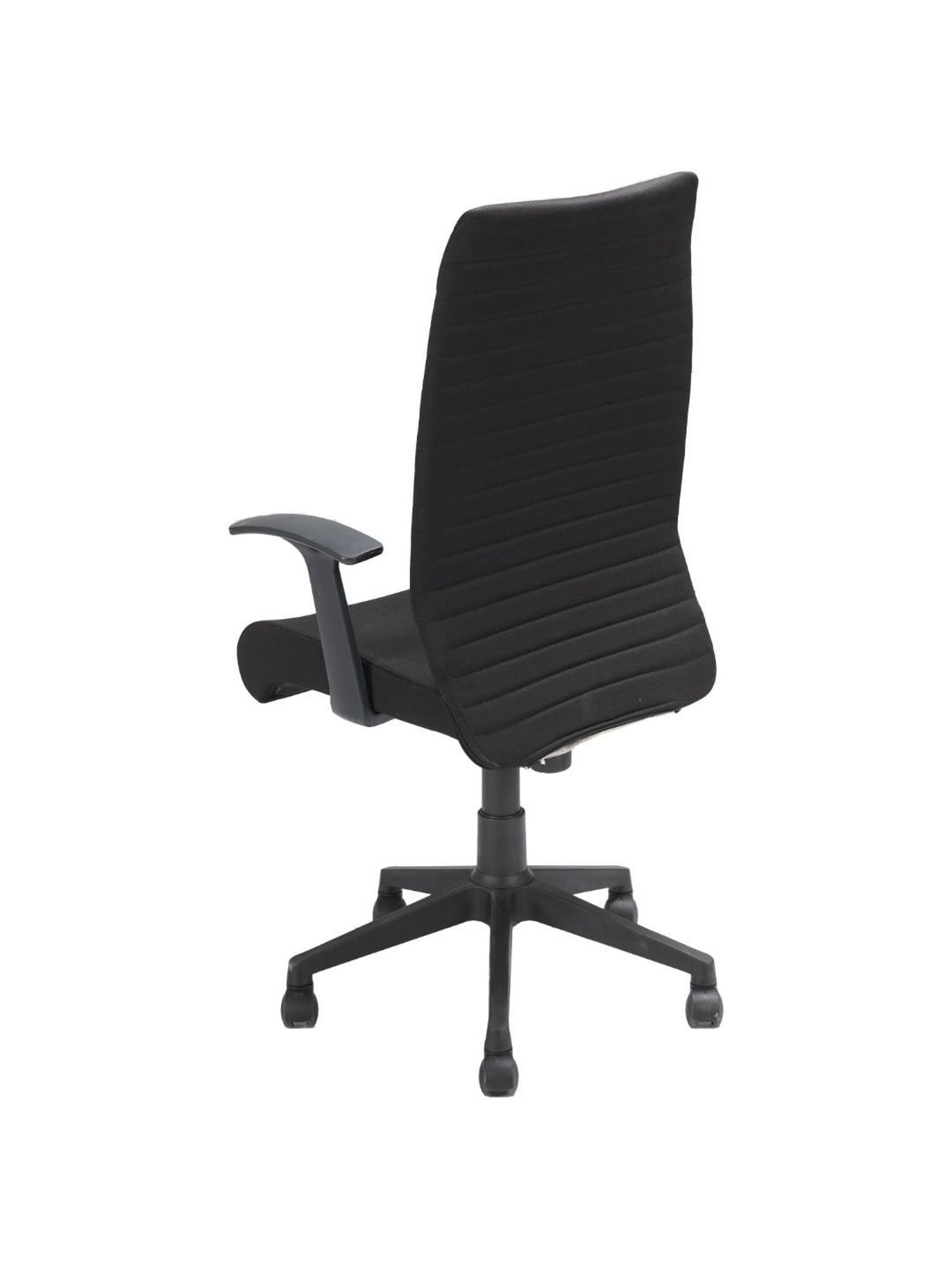 Nilkamal Thames Black PU Foam High Back Chair