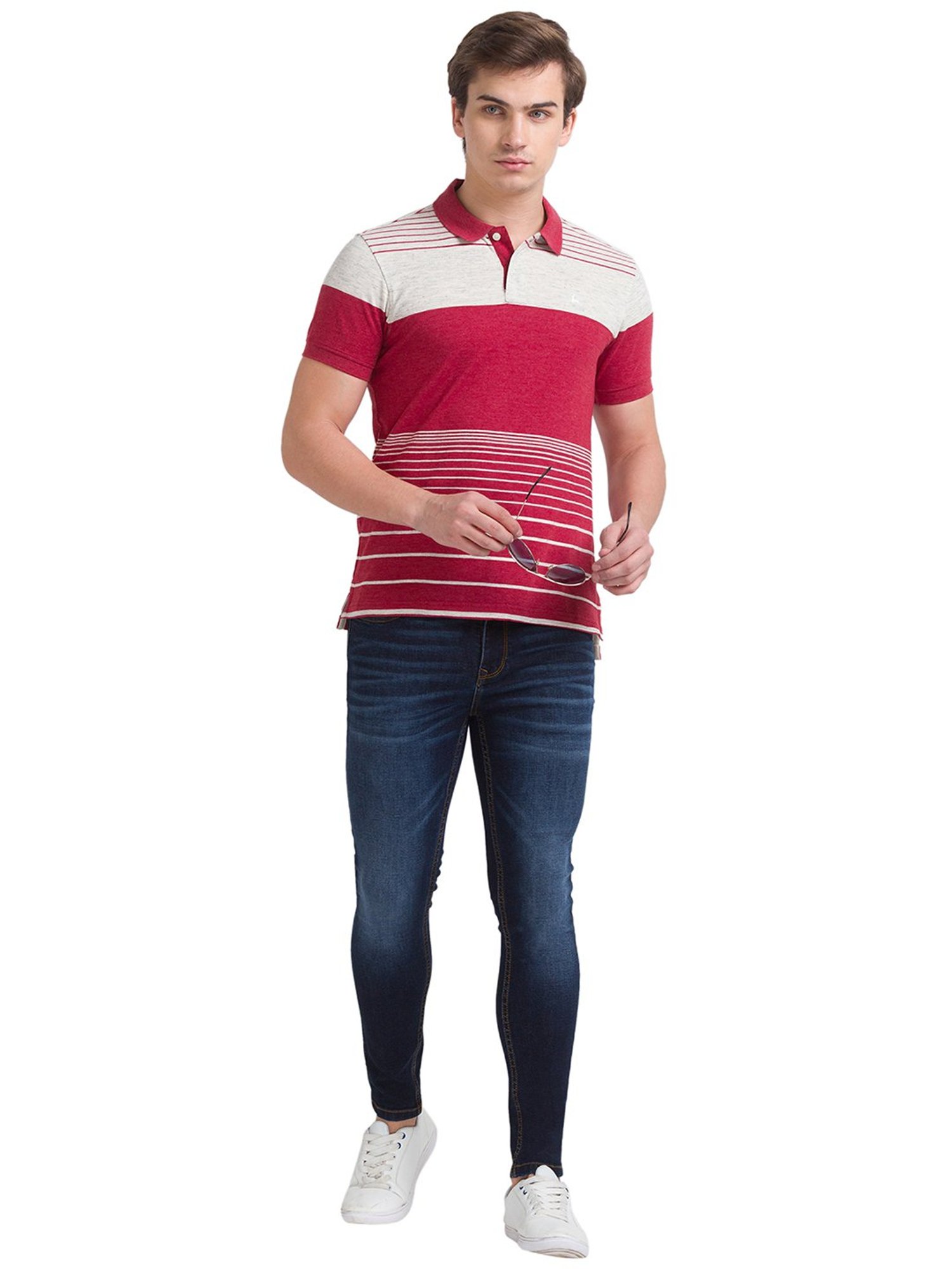 Parx Multicolor Polo T-Shirt