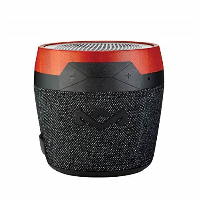 House of Marley EM-JA007-BK Chant Mini BT Portable Wireless Bluetooth Speaker, Black