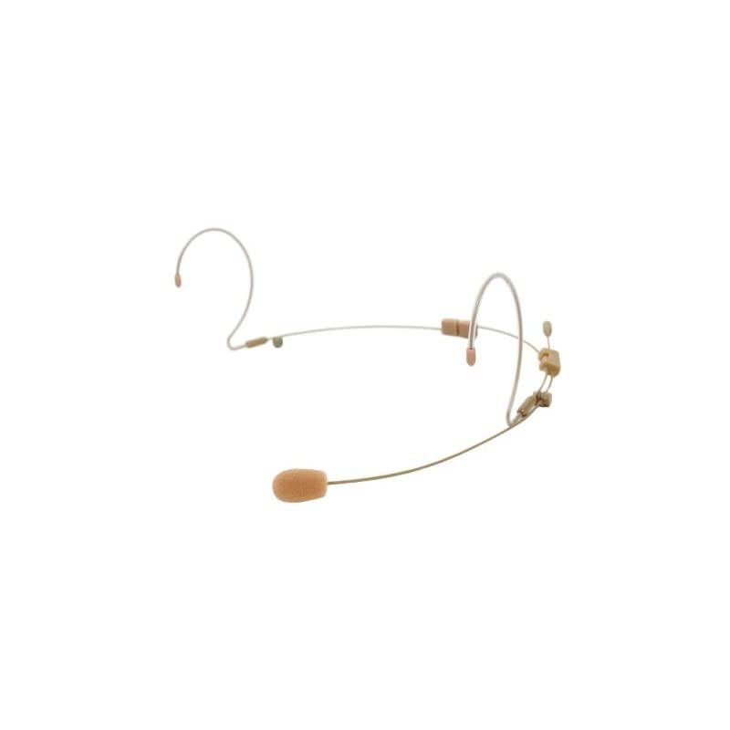 HS-12 Dual Ear EarSet Headworn Microphone with two cables