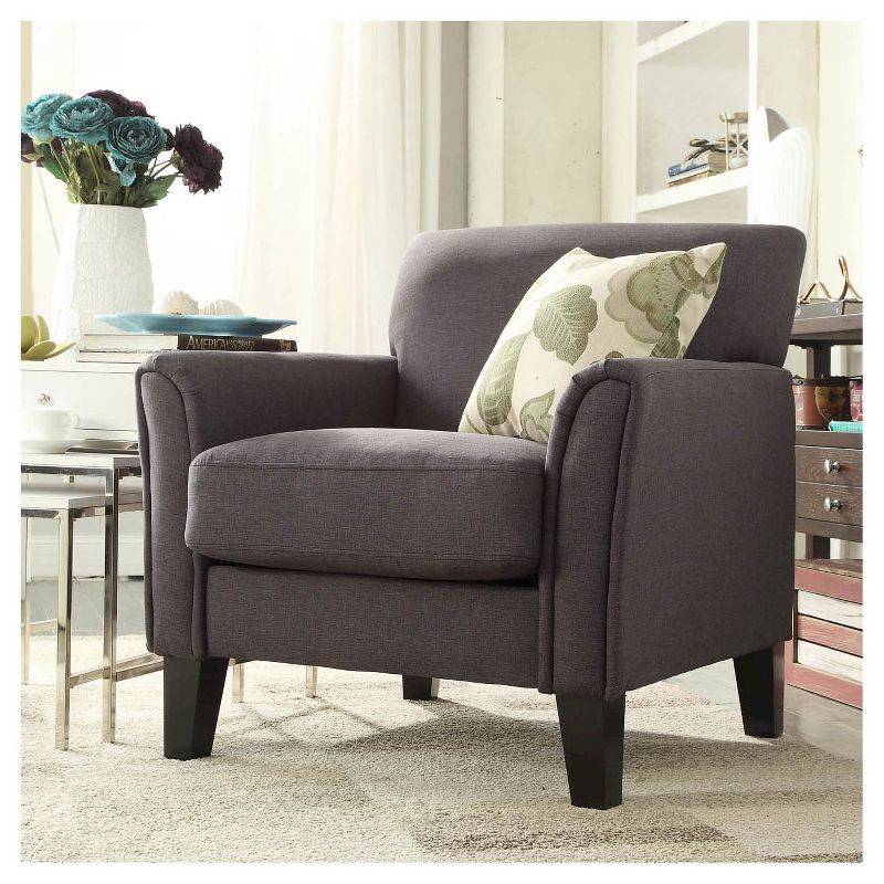 Metropolitan Armchair Charcoal - Inspire Q