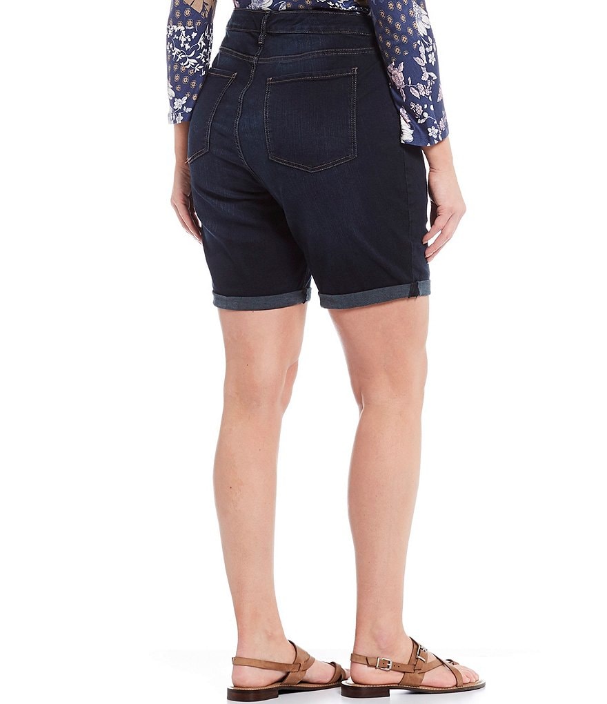 Code Bleu Plus Size Classic Bermuda Shorts