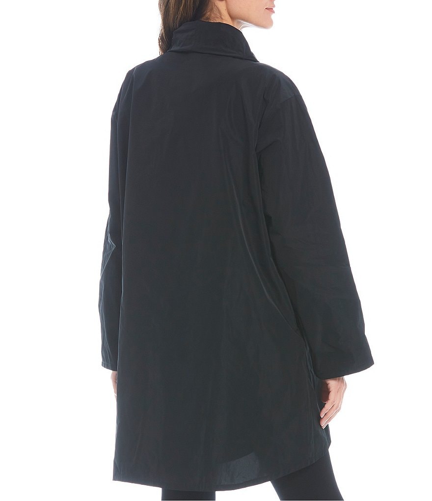 Bryn Walker Anouk Convertible Cowl Neck Button-Front Long Sleeve Jacket