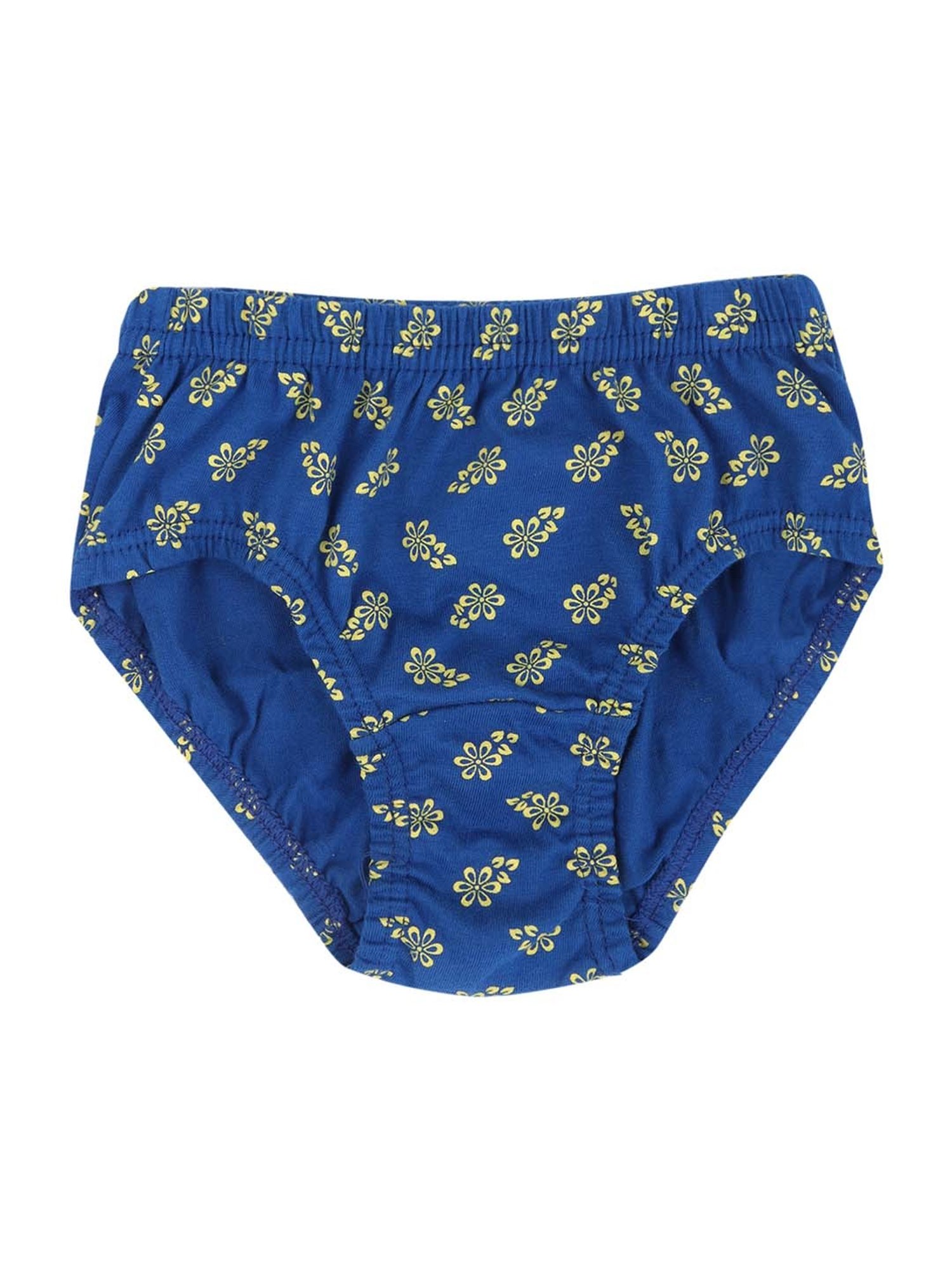 D'chica Kids Multicolor Cotton Printed Panties - Pack of 6