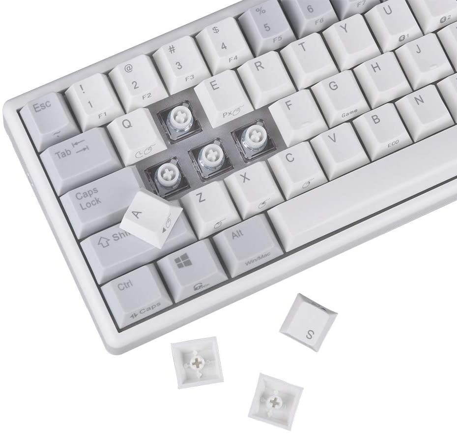 EPOMAKER NiZ Plum Atom 68 35g Electro-Capacitive Keyboard for Laptop PC Gamers (68 Key)