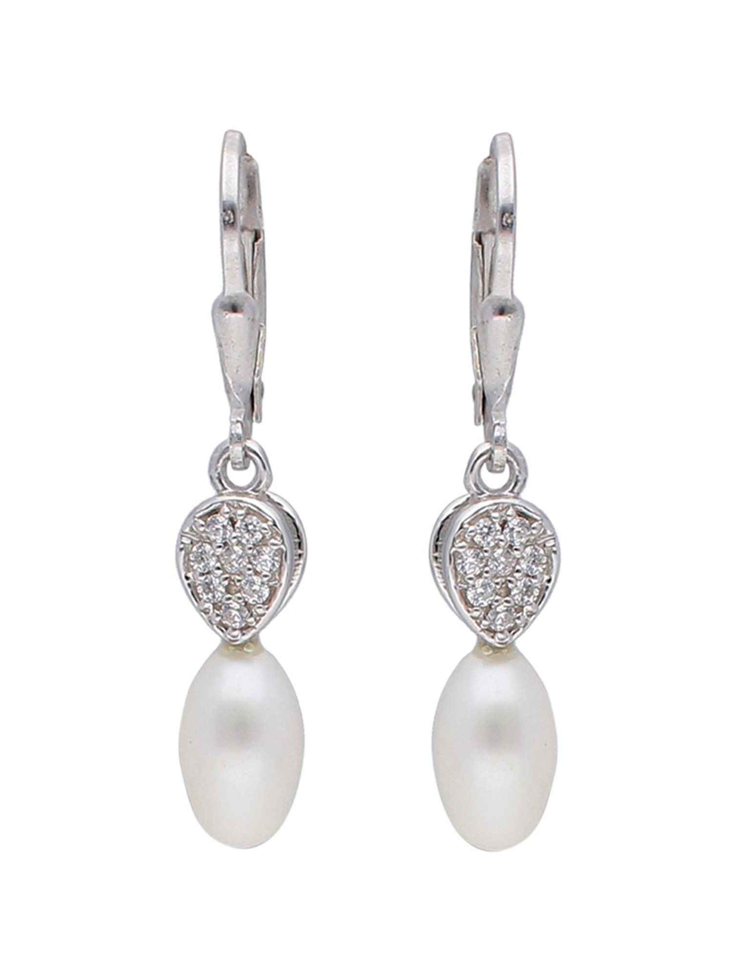 Sri Jagdamba Pearls Ninna 92.5 Sterling Silver Earrings