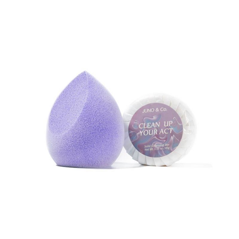 JUNO & Co. Lavender Sponge and Soap Bundle