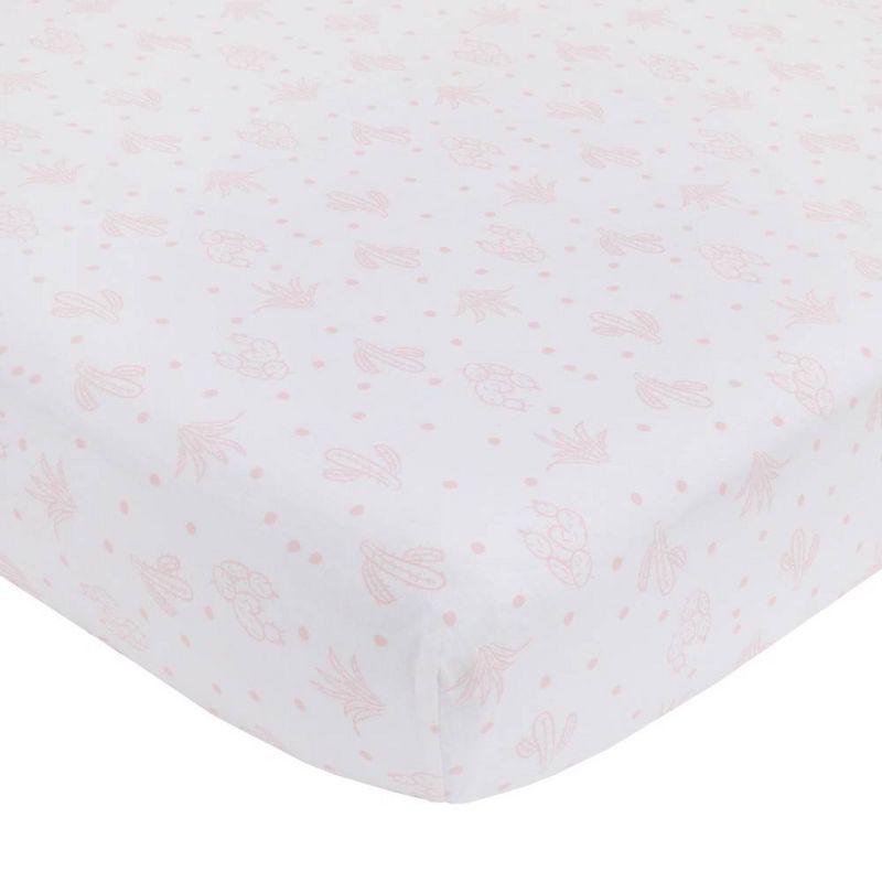 NoJo Dreamer Cactus Nursery Crib Bedding Set - 8pc