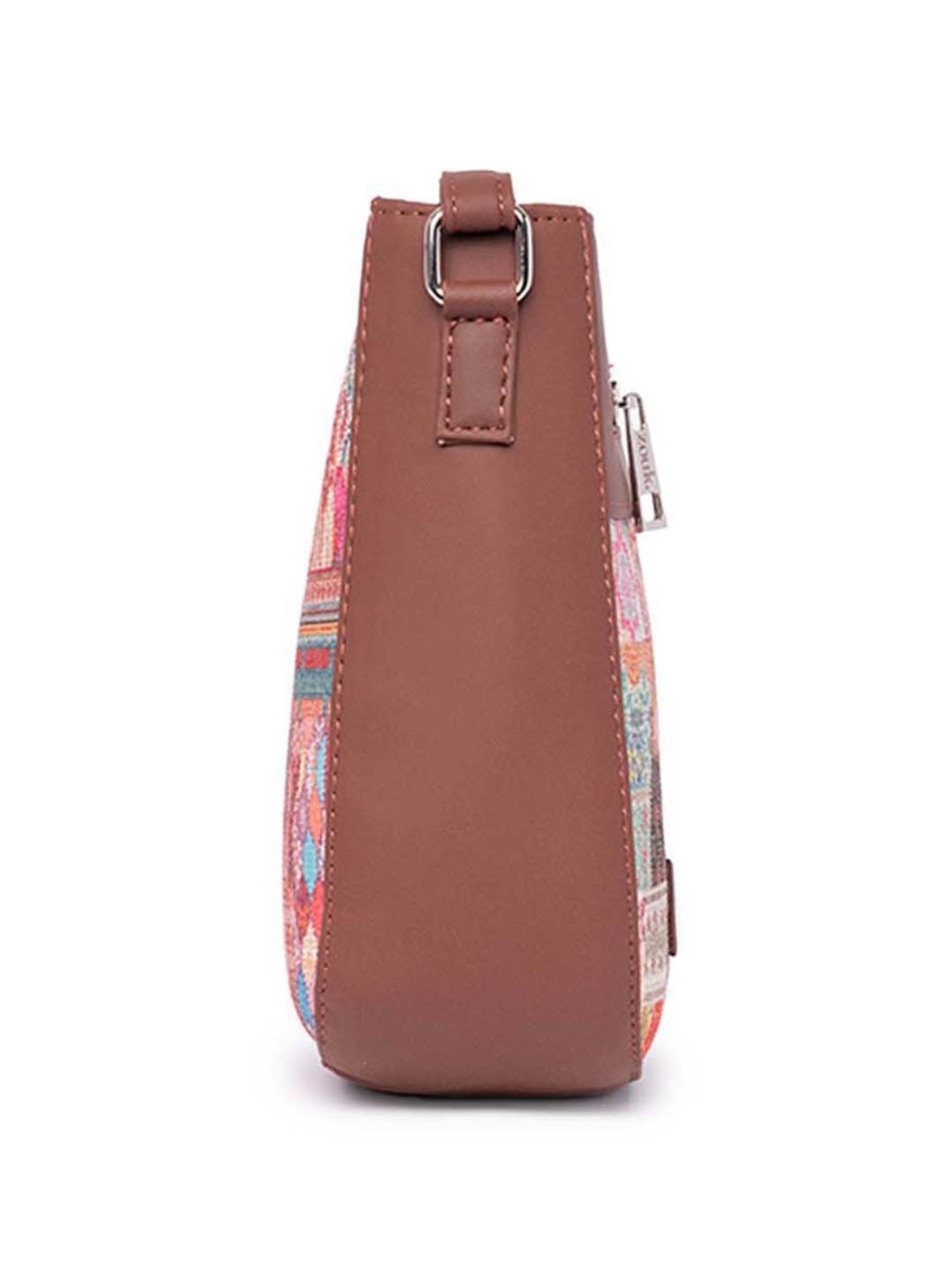 ZOUK Multicolor Printed Medium Sling Handbag