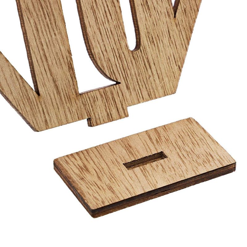 Bright Creations Wood Table Numbers 1-30 for Weddings, Crafts