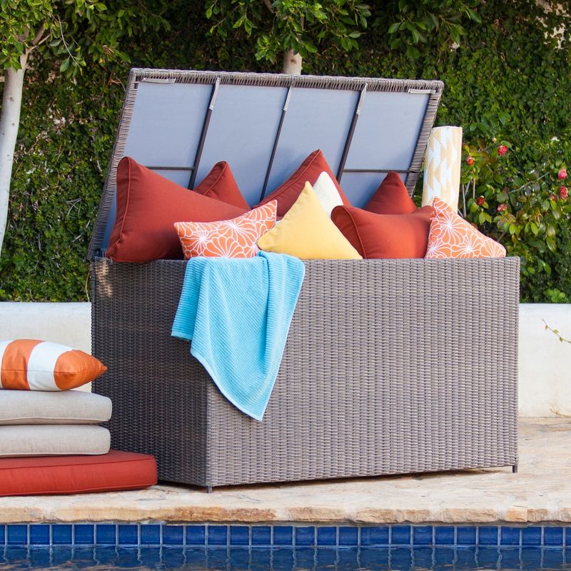 Homz Heavy Duty Modular Clear Plastic Stackable Storage Tote Containers with Latching and Locking Lids, 31 Quart Capacity, 4 Pack