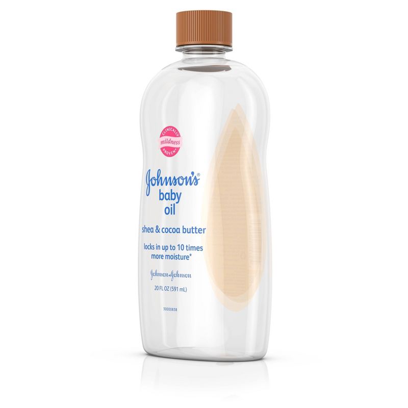 Johnson's Baby Oil with Shea & Cocoa Butter - 20oz