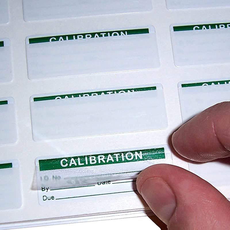 Labels Self Laminating with Spiral Bound Cover Green